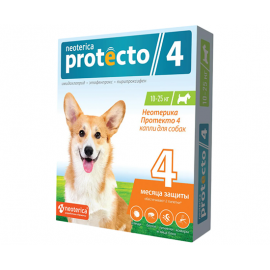 Protekto4 kapli dlya sobak 10-25 kg