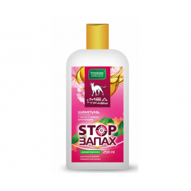 Shampun` Pchelodar kosmetich. dlya koshek s medom i geran`yu (stop zapakh) 250ml