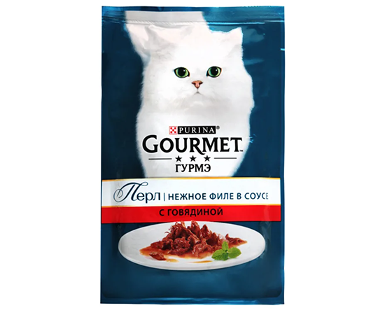 Purina Gourmet perl nezhnoe file v souse s govyadinoj