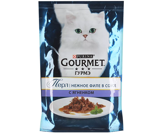 Purina Gourmet perl nezhnoe file v souse s yagnenkom